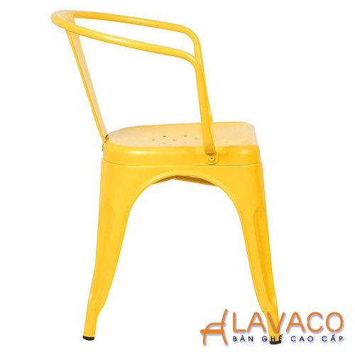 Ghế tolix armchair màu vàng đẹp ở TP.HCM -301Y