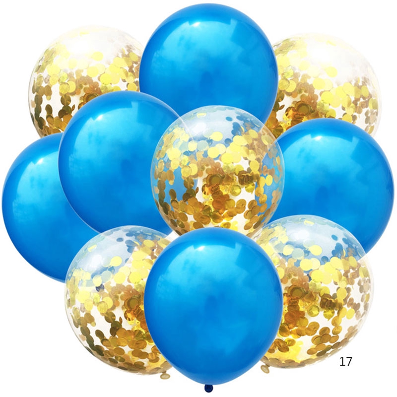 Bộ 10 Bong Bóng Cao Su Trong Suốt 12 inch