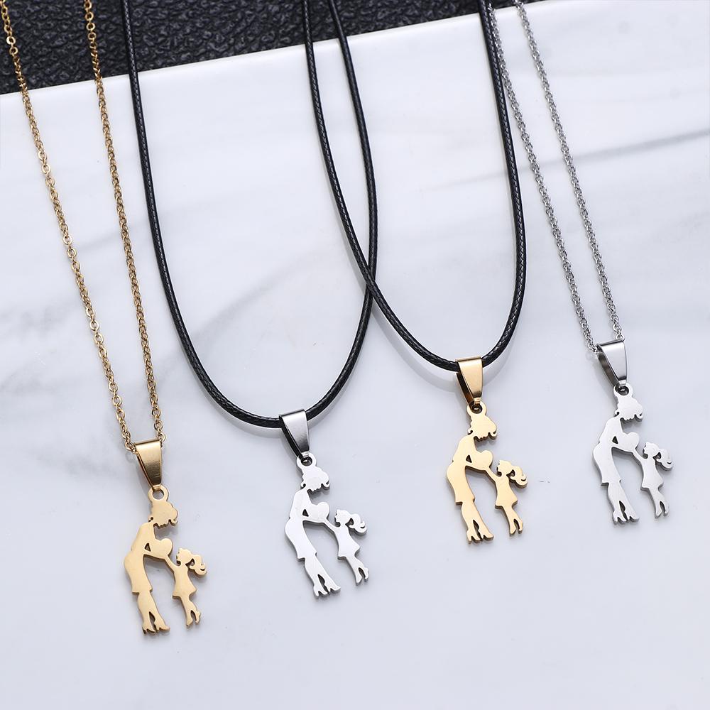 Vòng cổ Ngày Của Mẹ BORAG|Dây Da Đeo Cổ Cho Nữ