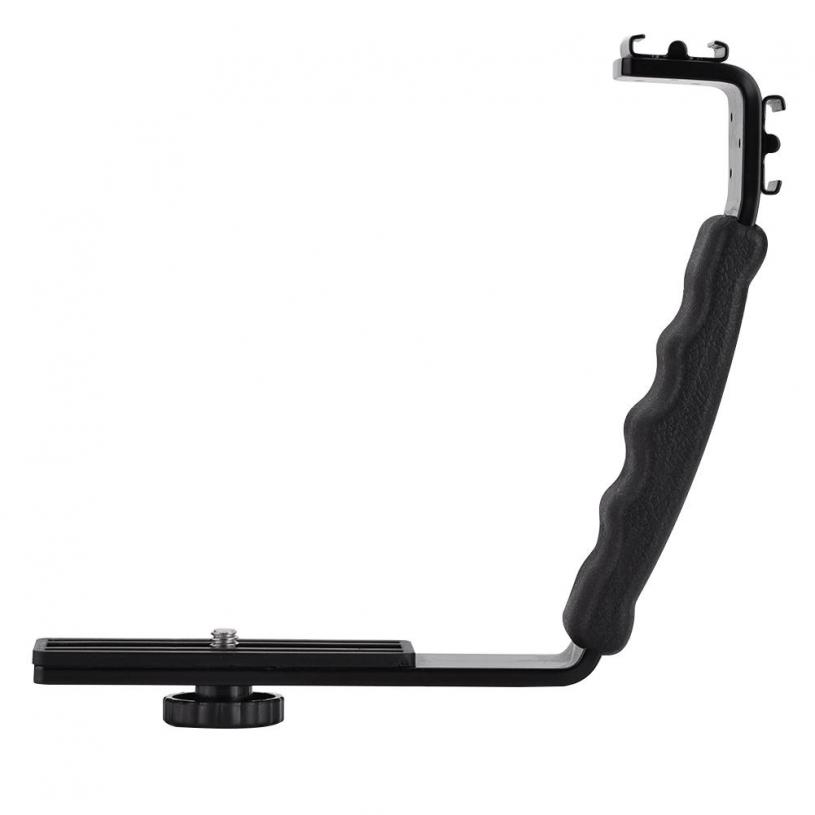 Khung hợp kim nhôm chữ L cho đèn flash máy ảnh