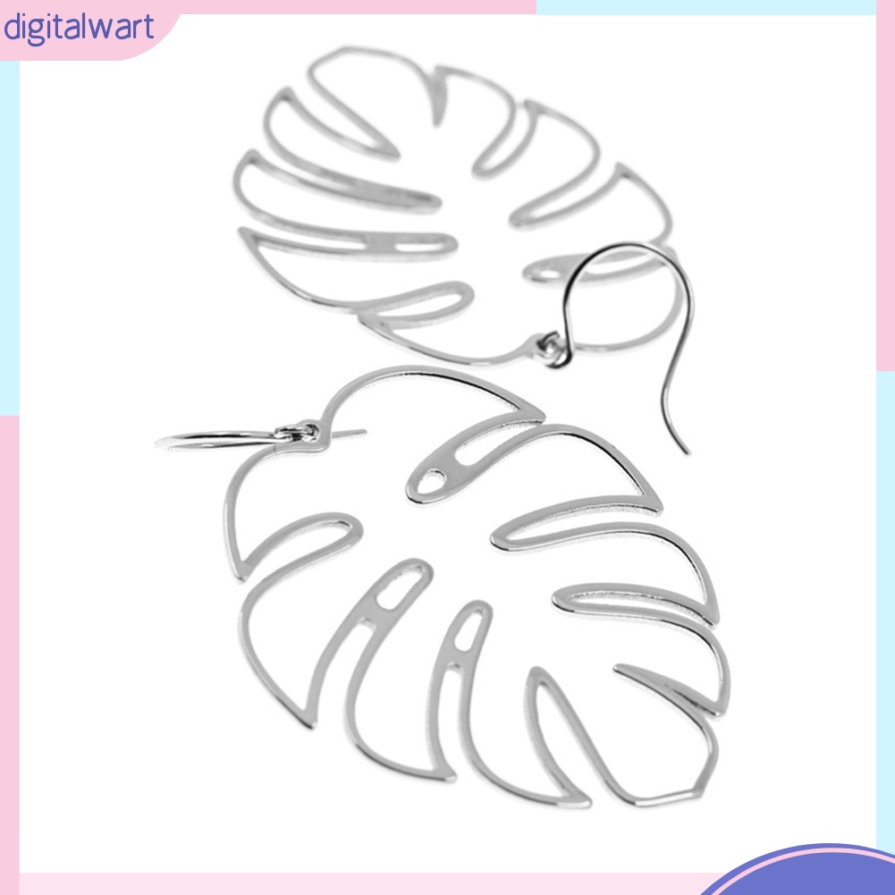 Khuyên Tai Hình Chiếc Lá Phong Cách Bohemian Thanh Lịch Dành Cho Nữ