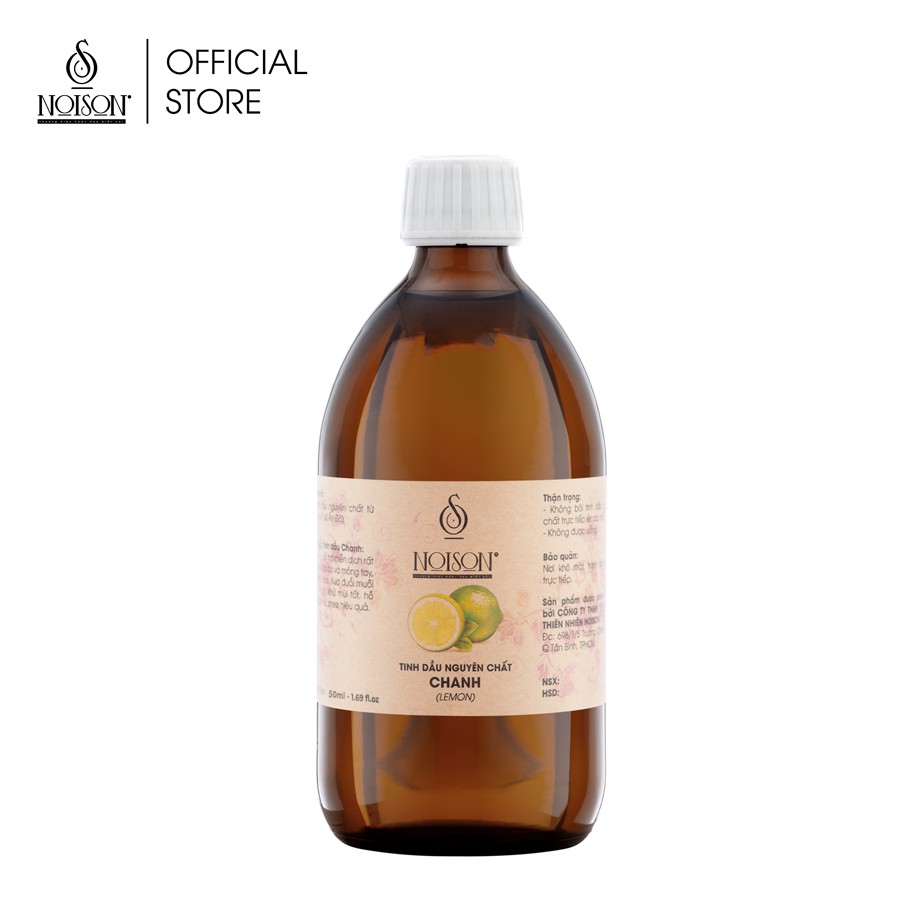 [BÌNH 500ML] Tinh dầu Chanh Noison | Lemon Essential Oil | Nhập khẩu Ấn Độ