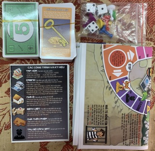 Board game Đi Tìm Kho Báu - Phần 1