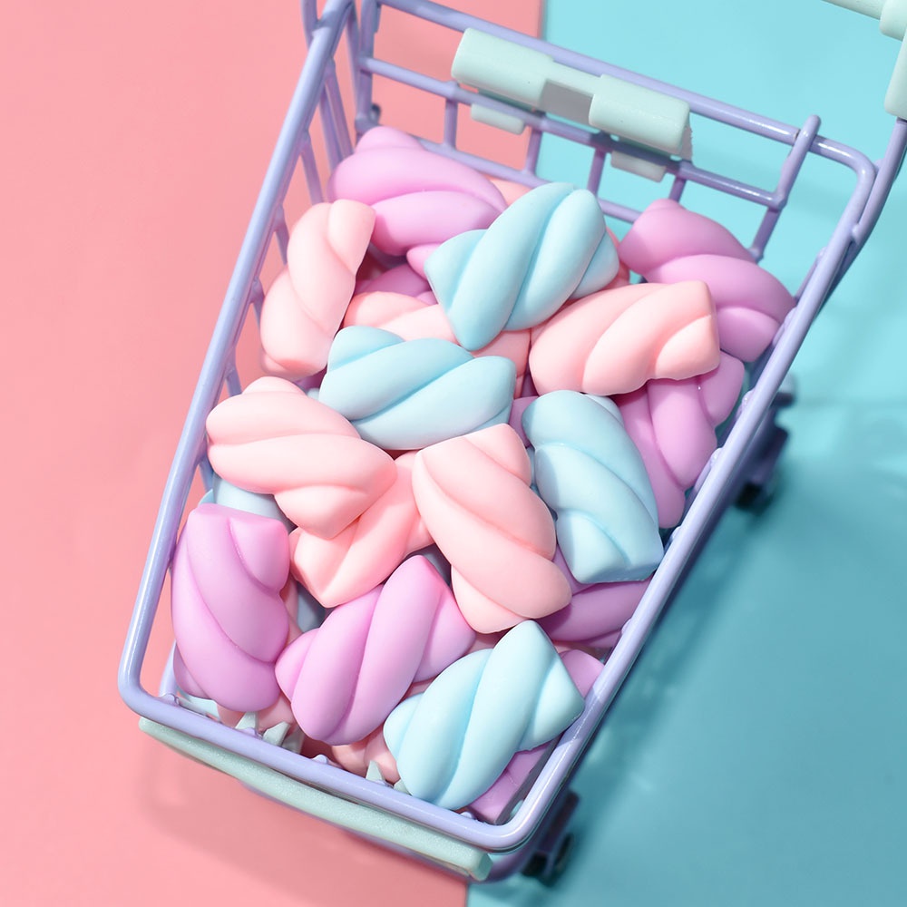 Set 10 Mô Hình Kẹo Dẻo Trang Trí Ốp Điện Thoại Xinh Xắn