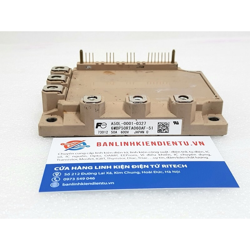 6MBP50RTA060AF-51 A50L-0001-0327 Module IGBT 50A 600V (Tháo máy)