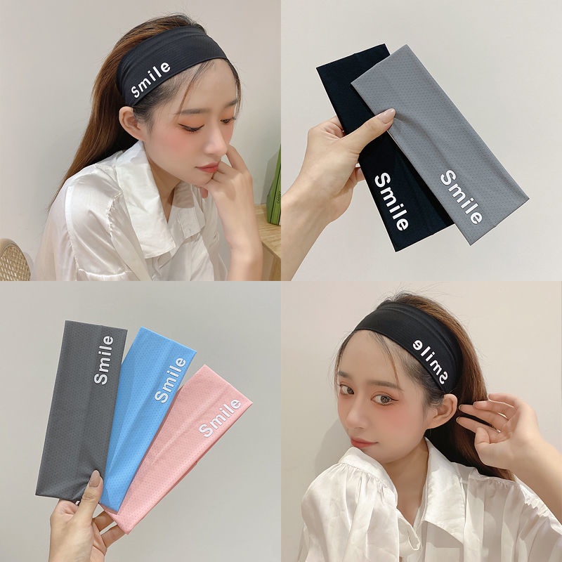 Băng Đô Cài Tóc Mỏng Màu Đen / Hồng / Xanh Dương Thời Trang Mùa Hè Phong