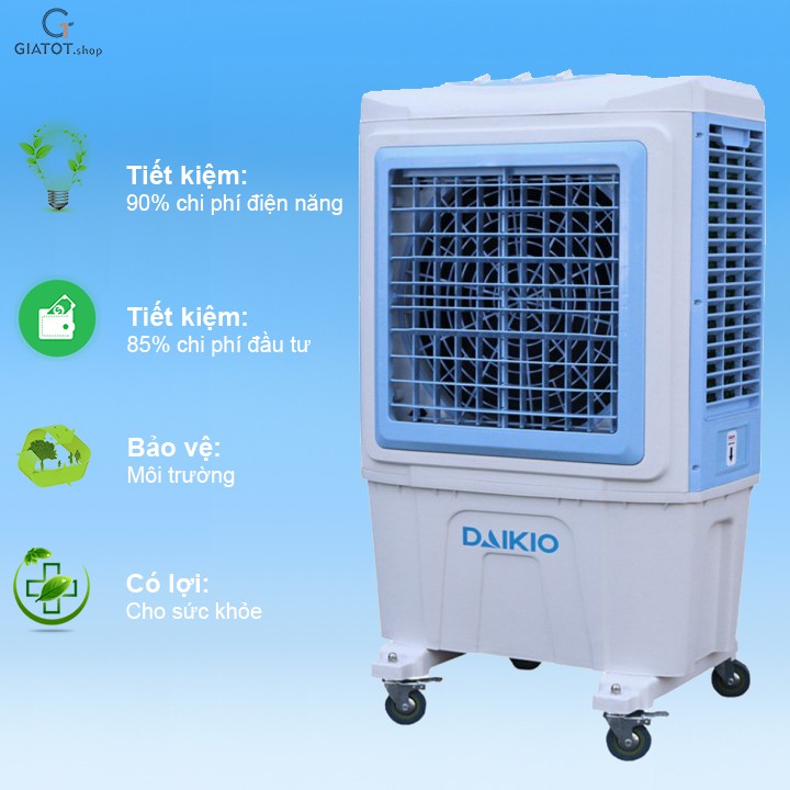 Quạt điều hòa làm mát không khí bằng bay hơi Daikiosan DKA 05000C chính hãng