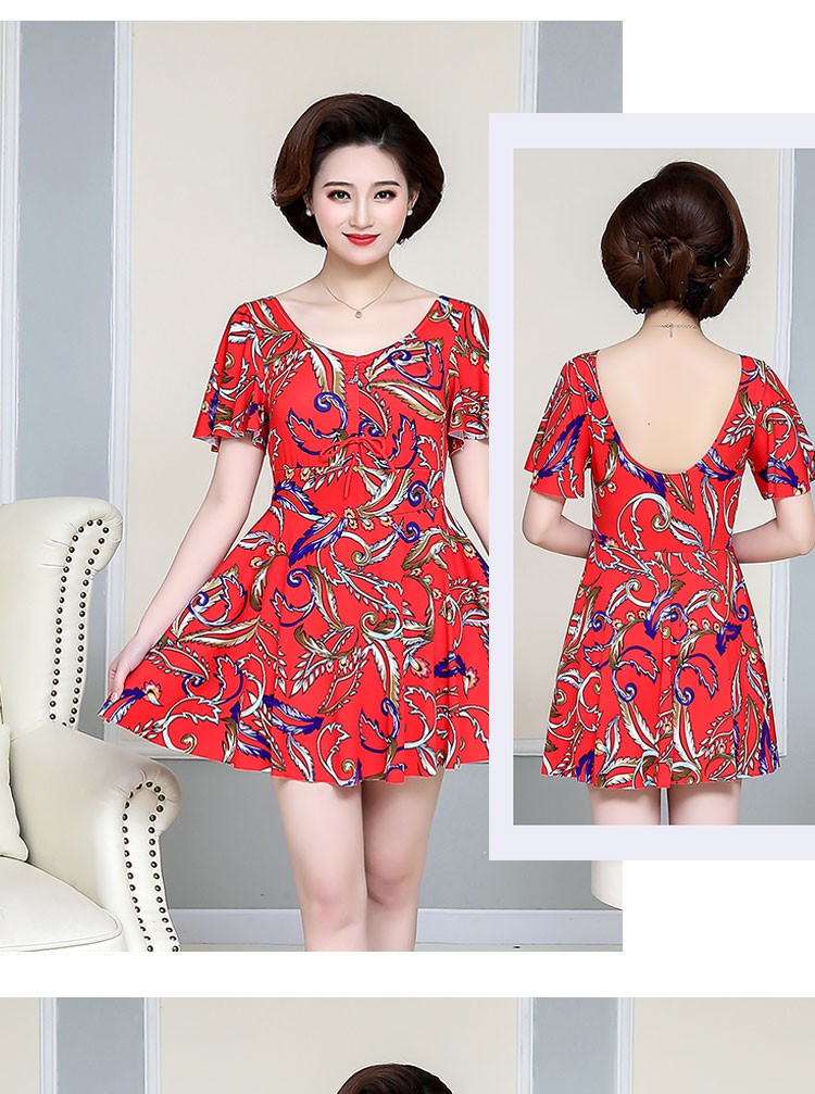 Bộ Đồ Bơi Một Mảnh Thời Trang Cho Phụ Nữ Trung Niên | BigBuy360 - bigbuy360.vn
