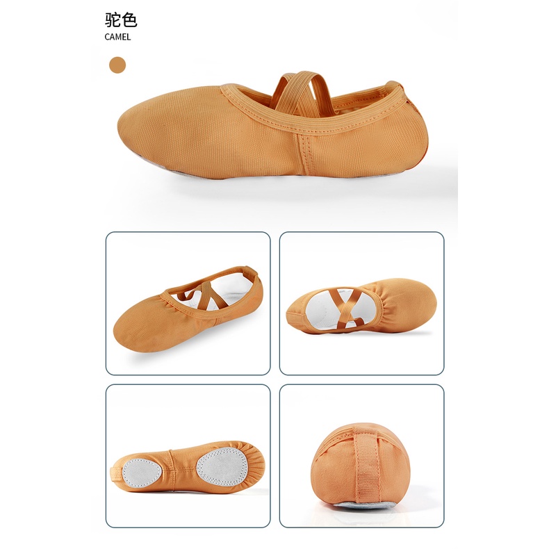 Giày múa mũi mềm thường