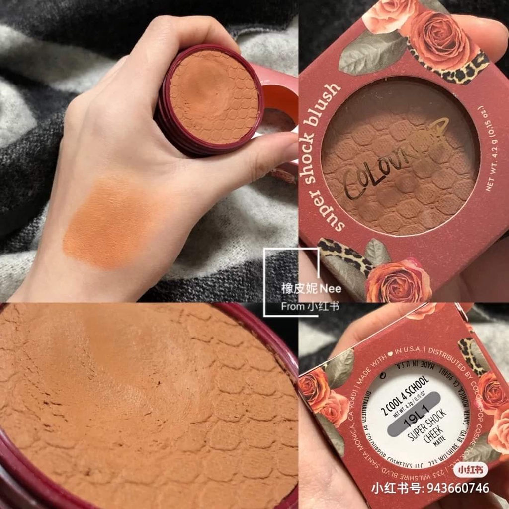 Phấn má/bắt sáng Colourpop Super Shock Blush
