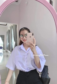 Áo sơ mi tay lỡ