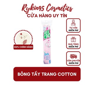 [CHÍNH HÃNG] Bông tẩy trang cotton Ipek (130 miếng)