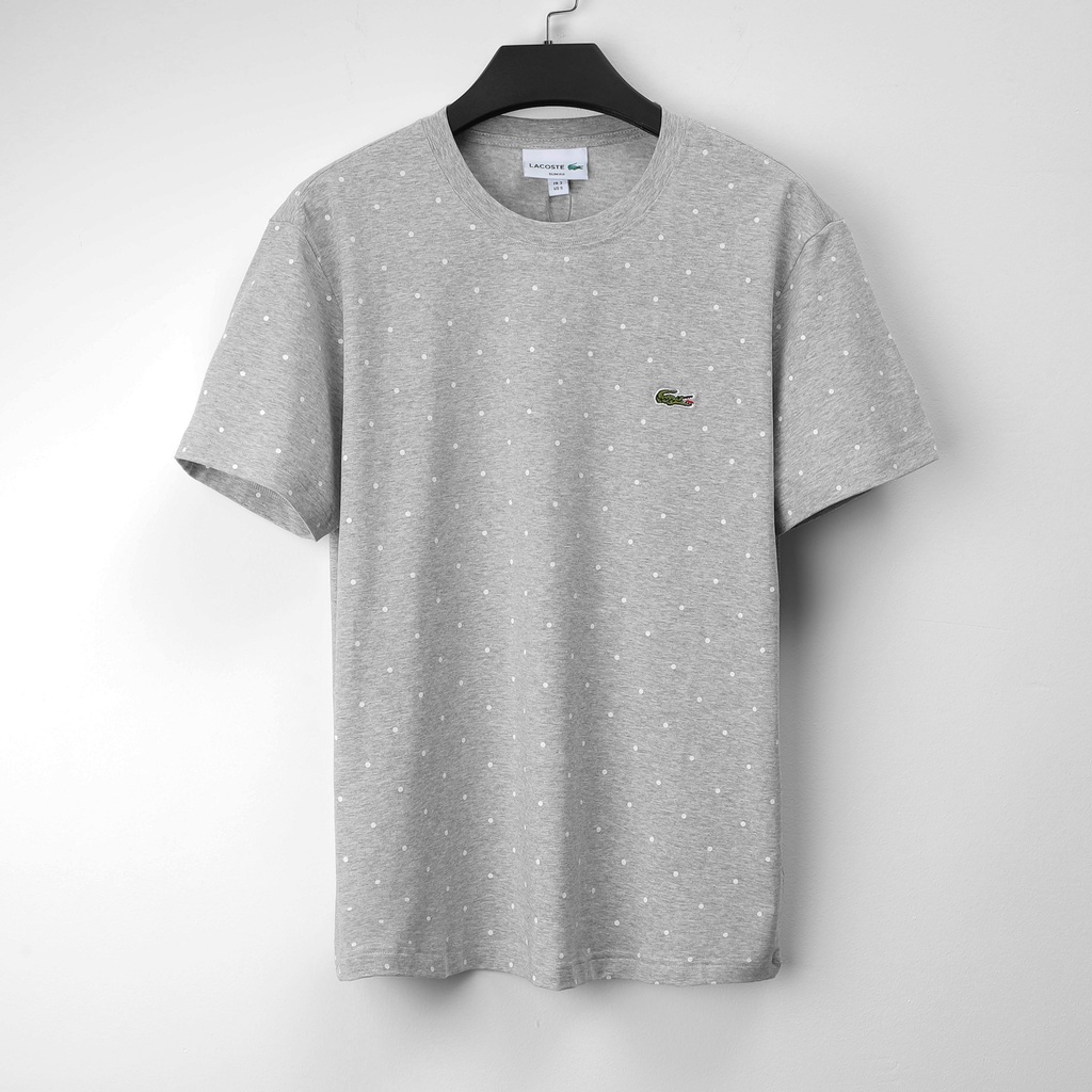 Áo Thun Nam hoạt tiết Chấm bi Cotton Xuất Dư Form Unisex , Bigsize  - 3bros Quần Áo Xuất Khau