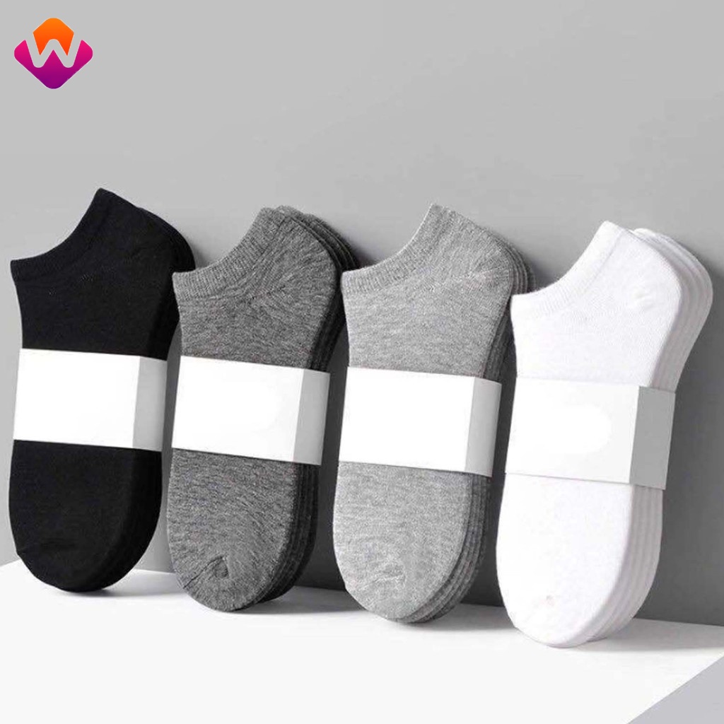 1 Đôi Tất Cotton Màu Sắc Đơn Giản Thoải Mái Cho Nam Và Nữ