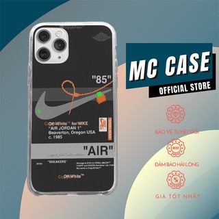 Ốp Silicon Jordan Logo Đen Độc cho iphone 6/7/8/Plus/X/Xs/XsMax/Xr/11/Pro/12Mini/12 PROMAX OFFPOD00192