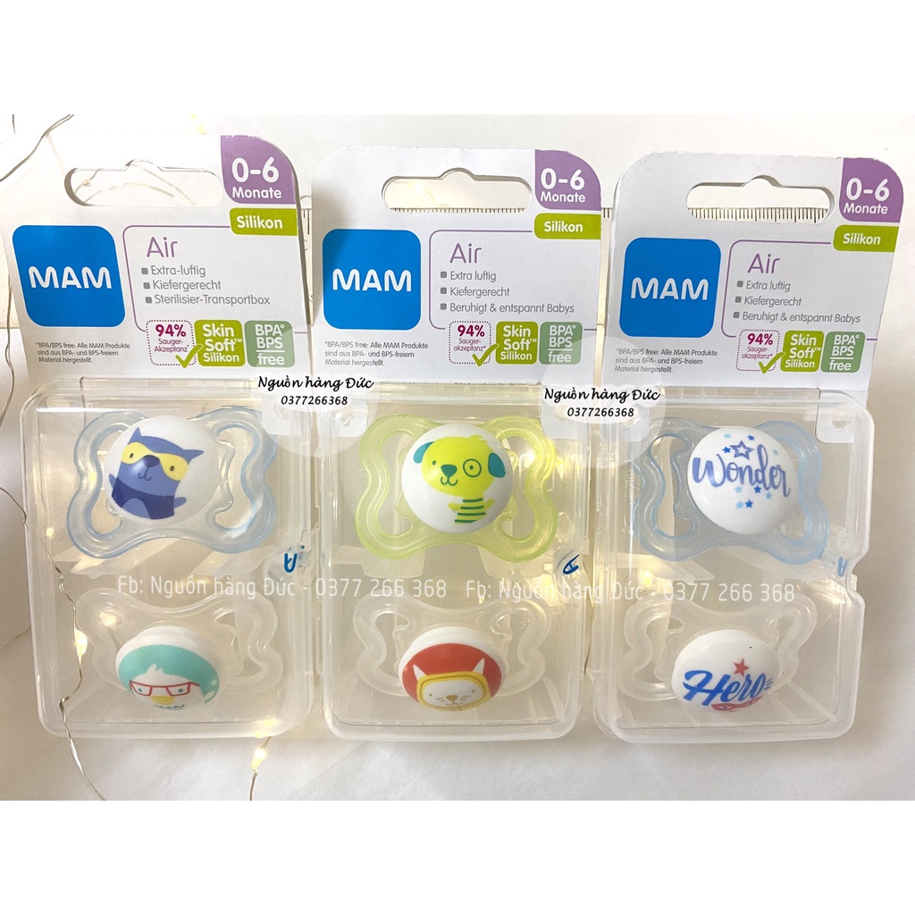 Ti giả MAM Air- Original (0-6m) - Nguồn hàng Đức