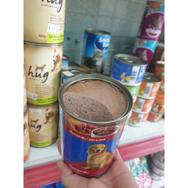 Pate cho chó Smartheart hương vị thơm ngon, nk Thái Lan, lon 400g - Jpet Shop