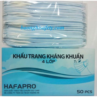 Khẩu trang y tê 4 lớp Hafapro