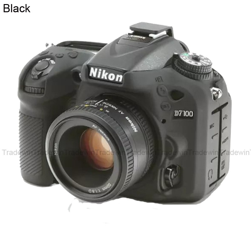 Mềm Vỏ Silicon Bảo Vệ Thân Máy Ảnh Nikon D7000 D7100 D7200