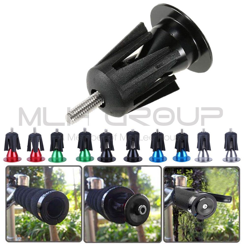 Nút Chặn Tay Lái Xe Đạp Thể Thao Leo Núi MTB Bộ 2 Chiếc Nắp Chụp Tay Lái Hợp Kim Nhôm Bền Bỉ MLH