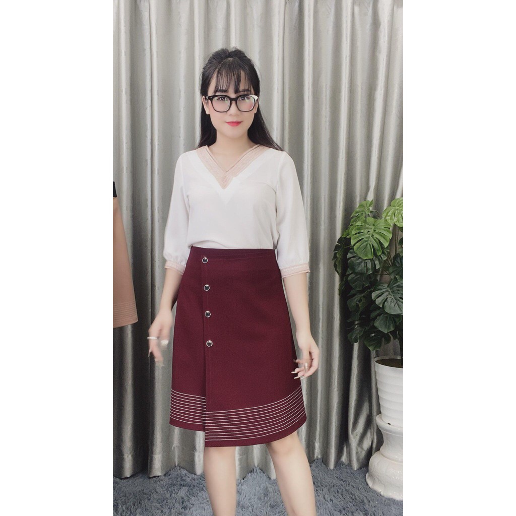Chân Váy thiết kế xòe tchất mềm sang chảnh hàng đẹp có size to (bigsize) | BigBuy360 - bigbuy360.vn