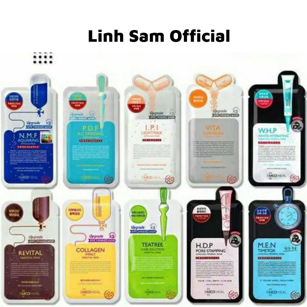 Combo 10 Mặt Nạ Chăm Sóc Và Dưỡng Da Mediheal