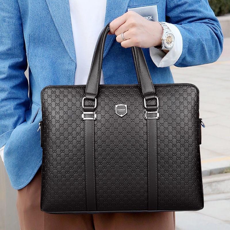 Cặp Xách Da Nam carxterken Thời Trang Công Sở Mẩu 8055