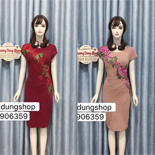 Đầm Body Trung Niên Kết Đá