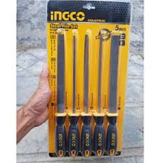 Bộ 5 giũa sắt Ingco HKTFS0508