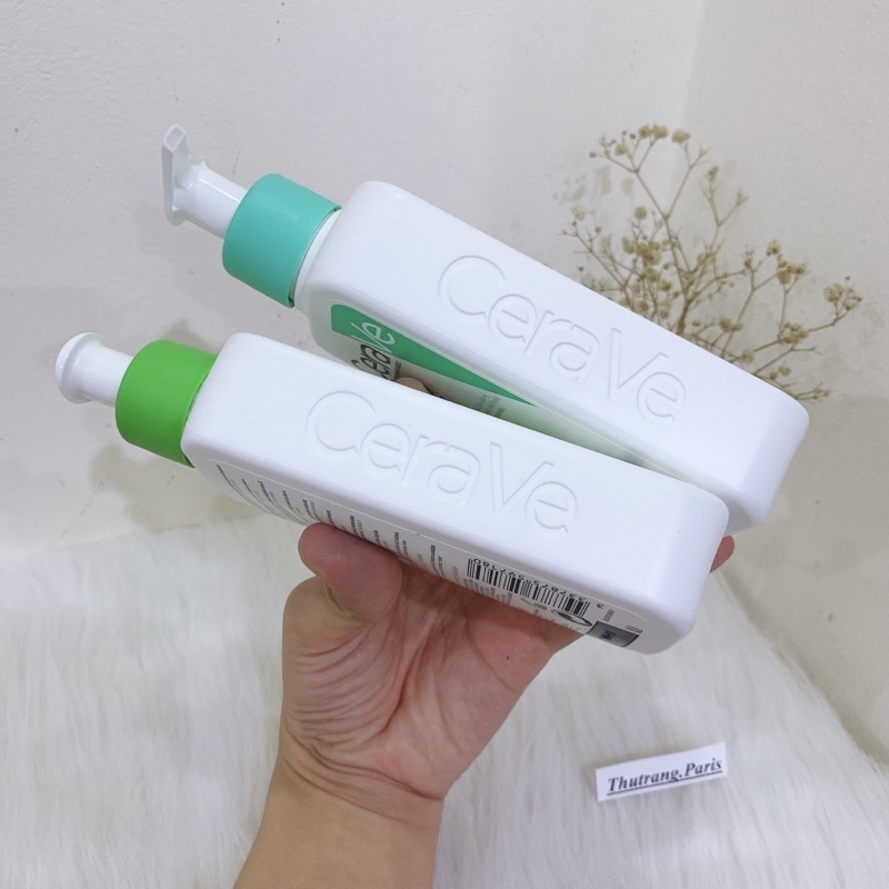 Sữa rửa mặt Cerave Foaming Facial Cleanser DA KHÔ VÀ DA DẦU 236ml/355ml