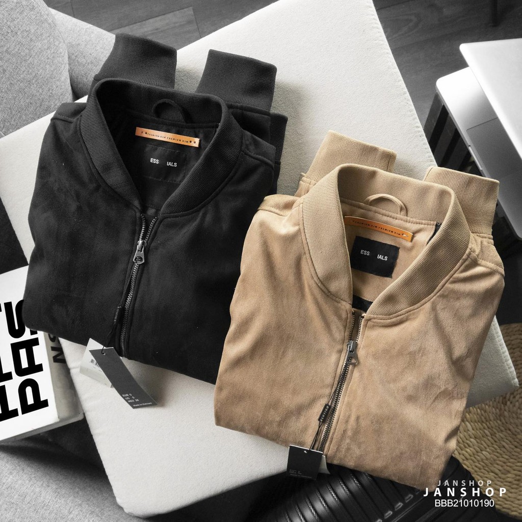 ÁO BOMBER BEN DA LỘN JANSHOP