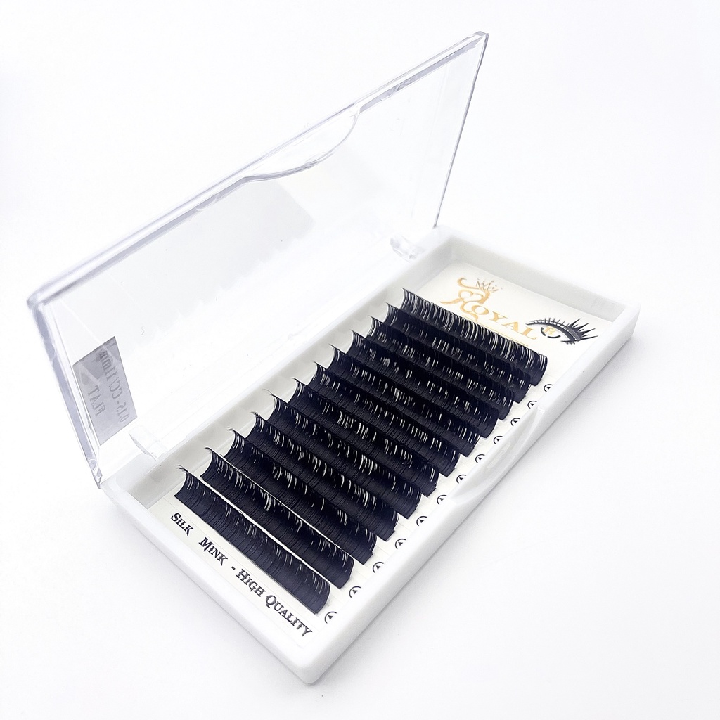 Mi Khay Flat ROYAL EYELASH Lông Chồn Cao Cấp Curl C/CC/D 0.15