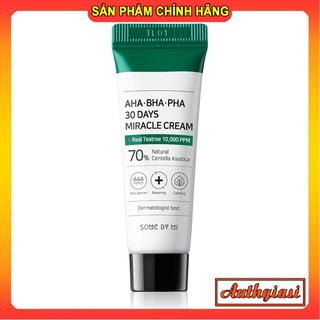 Kem dưỡng da cho da mụn Some By Mi AHA BHA PHA 30 Days Miracle Cream 20g