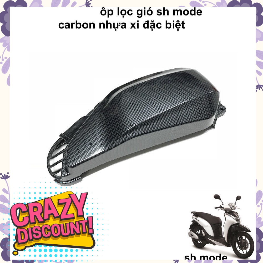 Ốp lọc gió SH mode carbon nhưa xi đặt biệt thanh khang 006001374