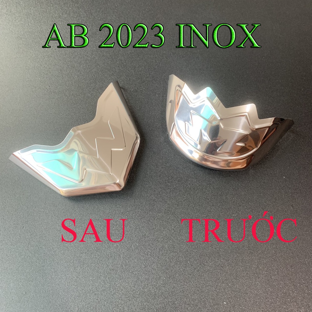 Mỏ Dè Trước &amp; Sau AB 160-150-125 AirBlade 2023 Inox