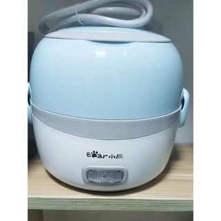 (CÓ SẴN)  HỘP CƠM HÂM NÓNG 2 TẦNG BEAR