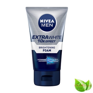 Nivea Men: Sữa rửa mặt Nivea Men Extra White 10x Effect giúp sáng da hiệu quả 100ml