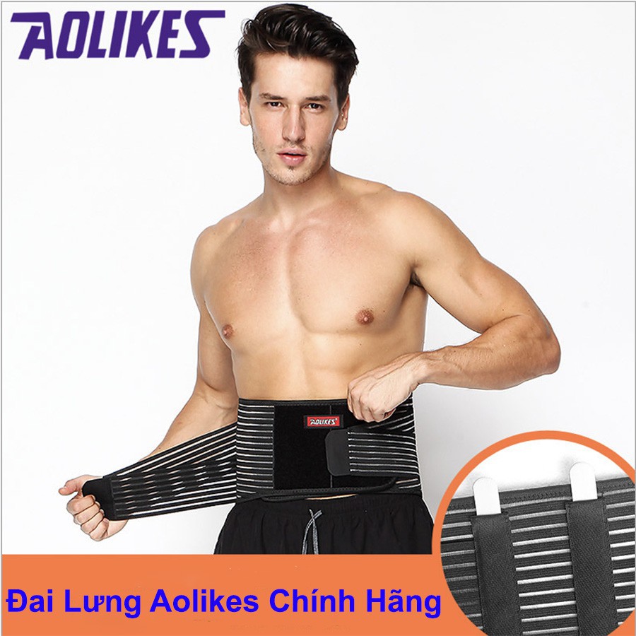 Đai Lưng Tập Gym Aolikes | Đai Hỗ Trợ Thắt Lưng, Nịt Lưng hỗ trợ cột sống