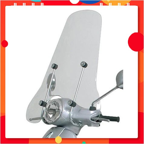 Kính chắn gió Vespa LX thời trang loại cao (Tặng ToolKit tự lắp trị giá 100k)