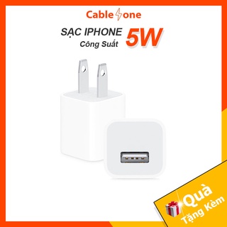 Cốc Sạc, Củ Sạc iPhone Công Suất 5W Bảo Hành 12 Tháng