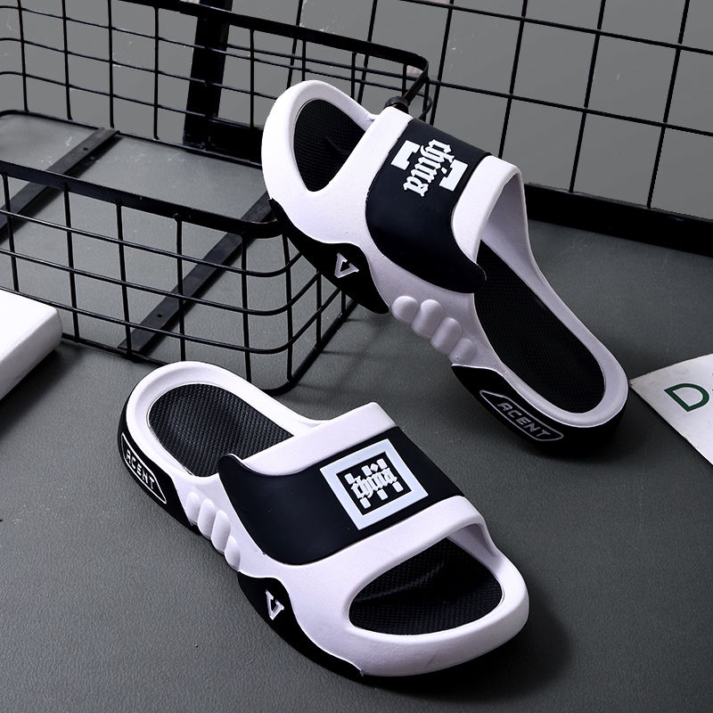 Dép Quai Ngang Đế Dày Chống Trượt Phong Cách Thể Thao Thời Trang Mùa Hè Cho Nam
