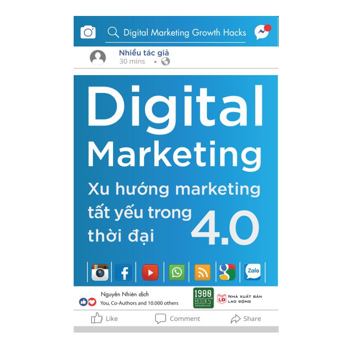 Sách - Xu Hướng Marketing Tất Yếu Trong Thời Đại 4.0