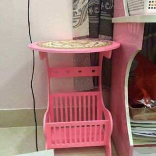 Kệ bàn tròn trang trí mini