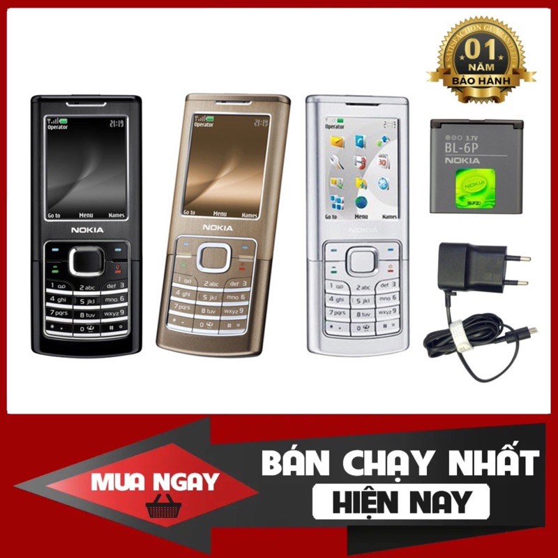 [Mã 2611DIENTU500K hoàn 7% đơn 300K] Điện thoại Nokia 6500c Chính Hãng Bảo Hành 12 Tháng