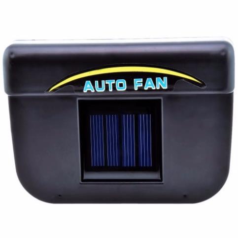 Quạt thông gió ô tô năng lượng mặt trời Auto Fan (ĐEN)