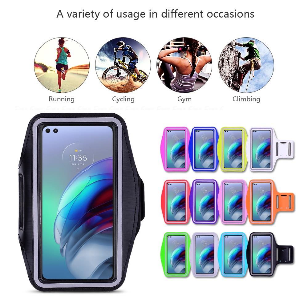 Túi Đựng Điện Thoại Đeo Cánh Tay Cho Motorola Moto G72 G60 G60s G62 G71 G71s G82 G100 G200
