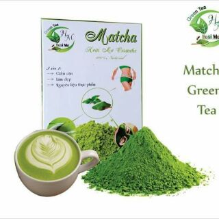 Matcha trà xanh ( tặng cọ đắp mặt nạ)