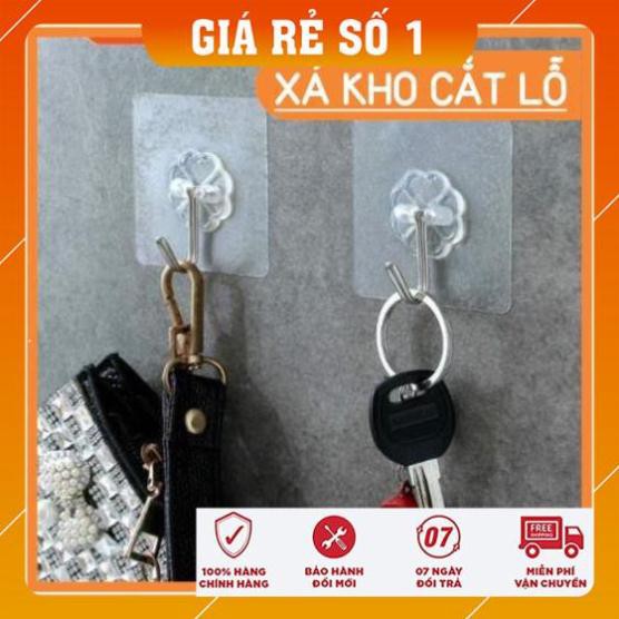 [Thanh Lý] [Xả kho cắt lỗ - giá 1k FreeShip] Móc treo dán tường chịu lực siêu chắc, móc dính tường 1