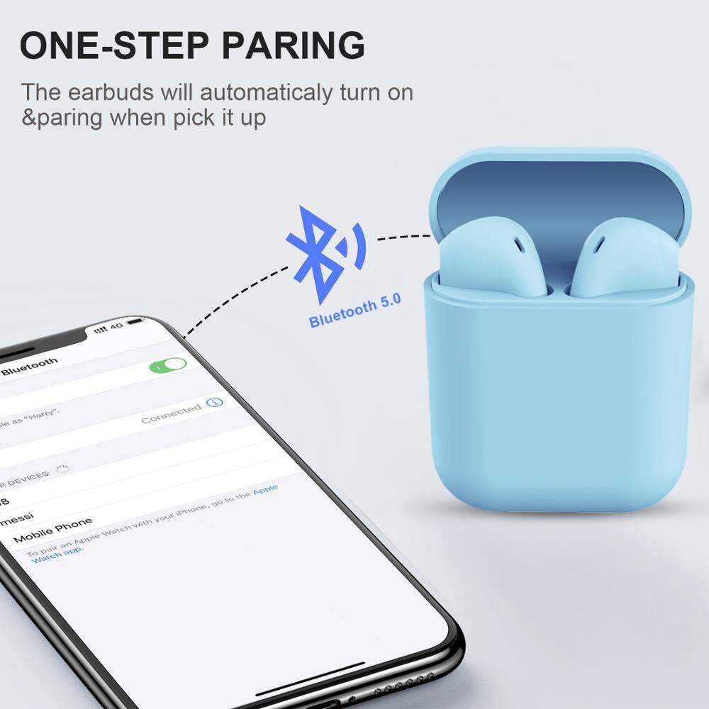 Tai nghe Bluetooth không dây Kingstar I12 Tws có Micro cho iphone xiaomi huawei