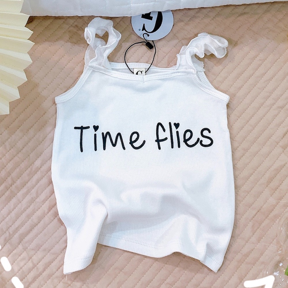 Áo Hai Dây Cho Bé Gái 9-26 Kg Set Áo Kiều Đẹp Vải Thun Gân Co Giãn Tốt Siêu Yêu Mặc Nhà Mềm Mịn Mát Homie Kids